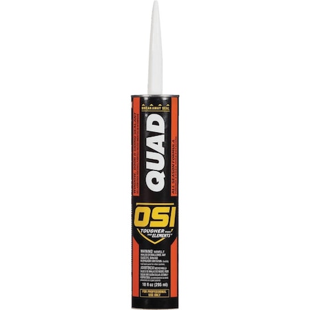 Osi QUAD 10 Oz. Polymer Sealant, Black 1637190